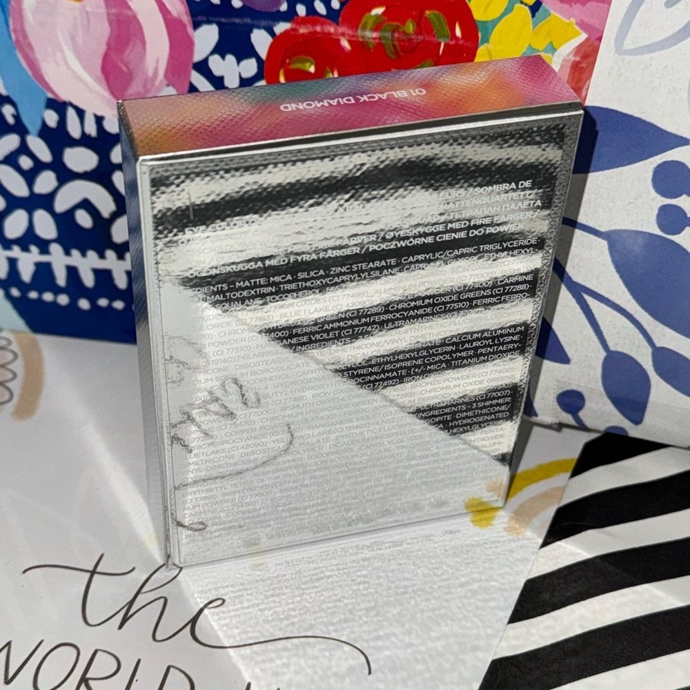 NIB TOM FORD Soleil Neige Eye Color Quad Eyeshadow 01 Black Diamond 0.24 oz/7 g - Picture 7 of 10